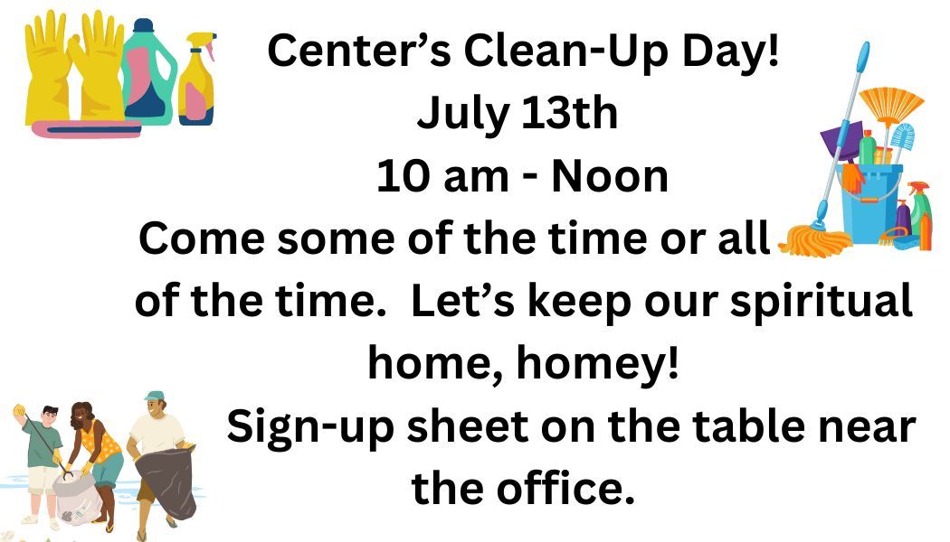 Center Clean-Up Day