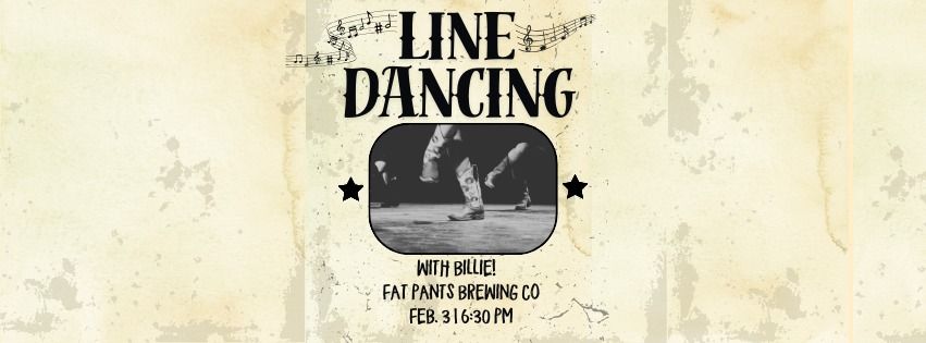 Line Dancing Class with Billie!