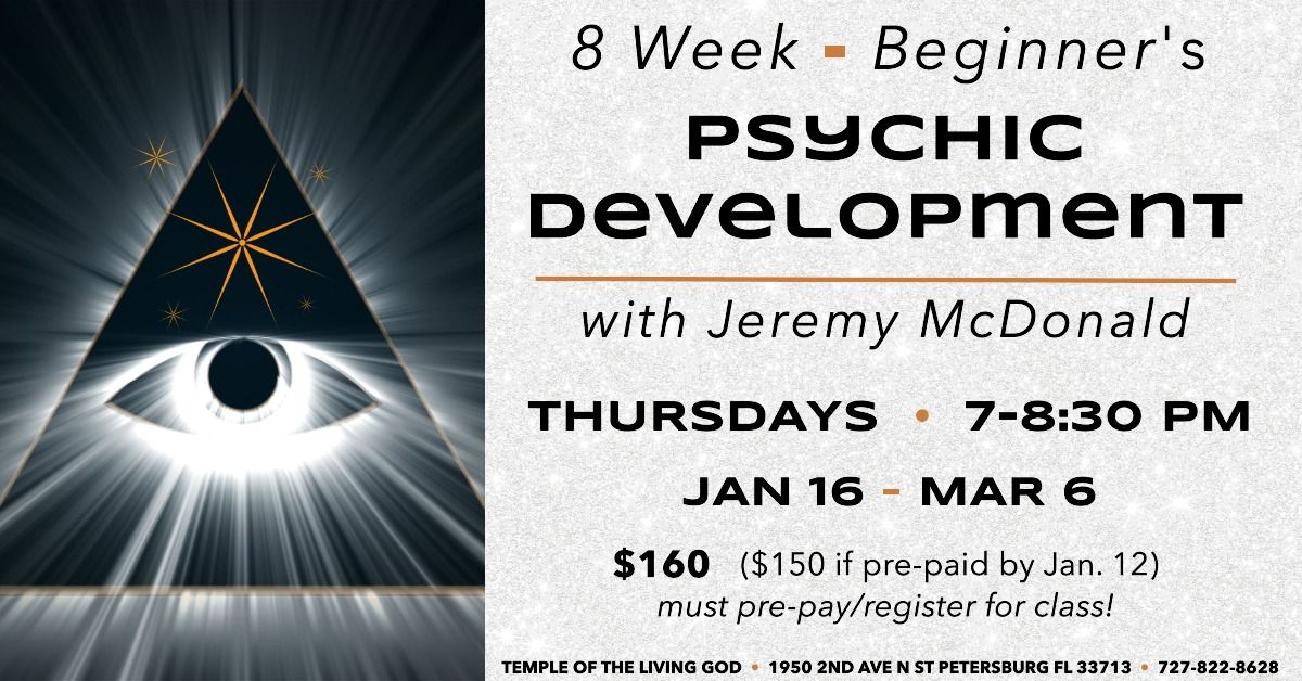 BEGINNERS Psychic Development Class 