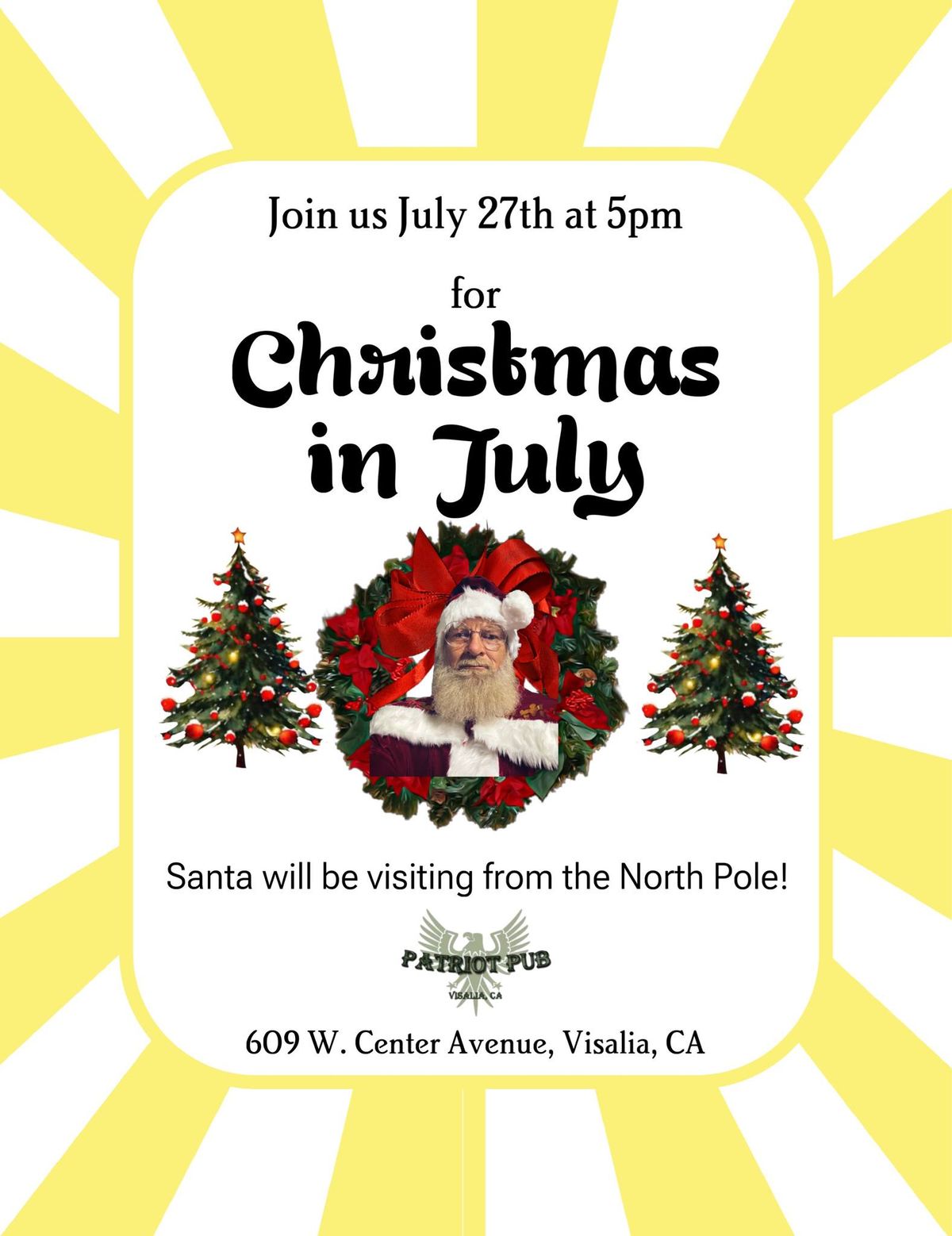 Christmas in July party! \ud83c\udf85\ud83c\udffb\u2600\ufe0f