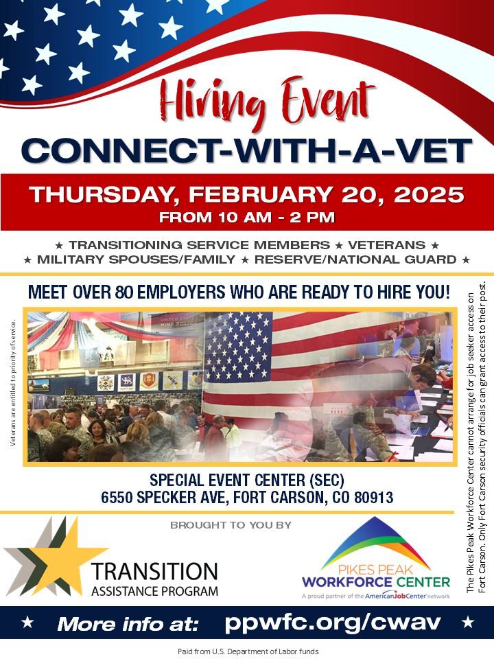 Hiring Event | Connect with a Vet