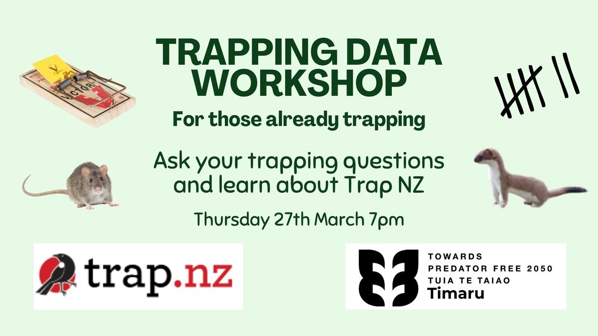 Trapping Data Workshop