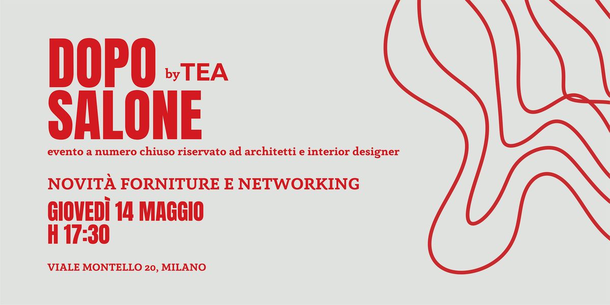 DOPO SALONE by TEA