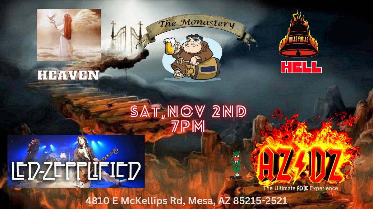 AZ\/DZ & Led Zepplified - An Evening Of HEAVEN\ud83d\udd4a & HELL\ud83d\udd25