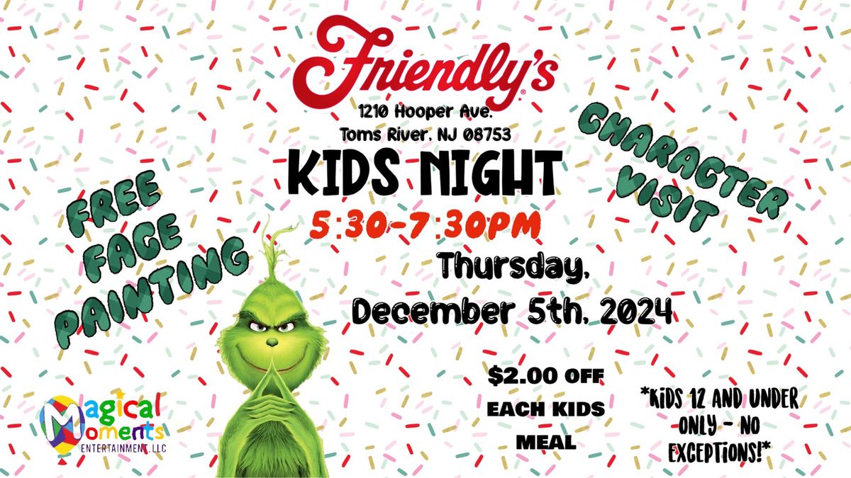 Kids Night with the Grinch! \ud83c\udf89