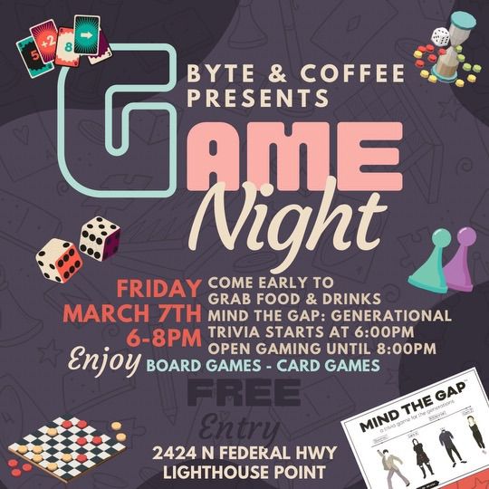 Game Night @ Byte & Coffee