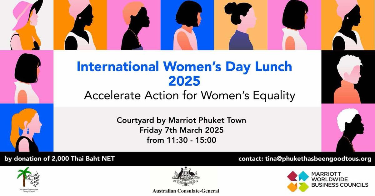 International Women\u2019s Day Lunch 2025 - Accelerate Action for Women\u2019s Equality