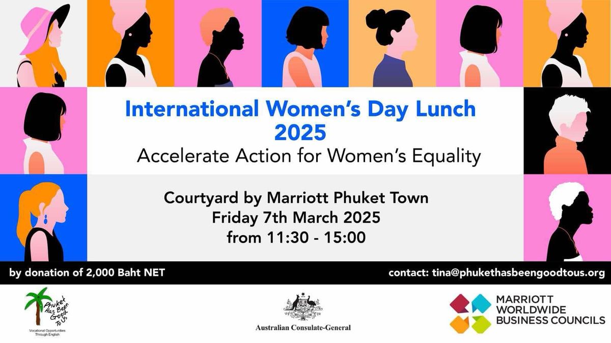 International Women\u2019s Day Lunch 2025 - Accelerate Action for Women\u2019s Equality