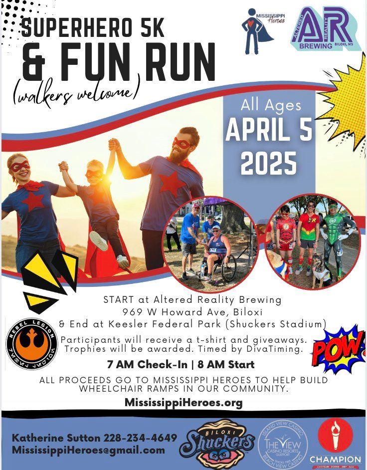 Gulf Coast Superhero 5K & Fun Run