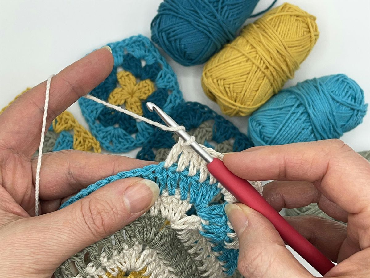 Learn To Crochet - Tuesday Evening Course - 4x 2 Hour Sessions
