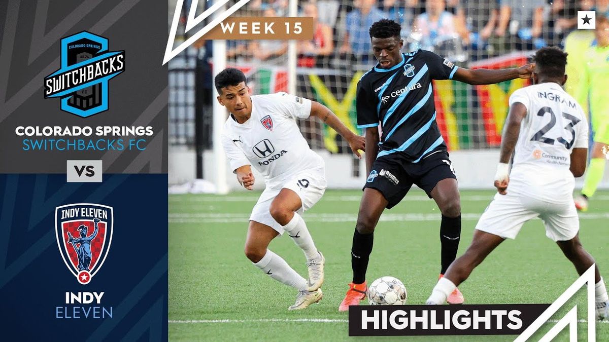 Colorado Springs Switchbacks FC at Indy Eleven at Carroll Track and Soccer Stadium