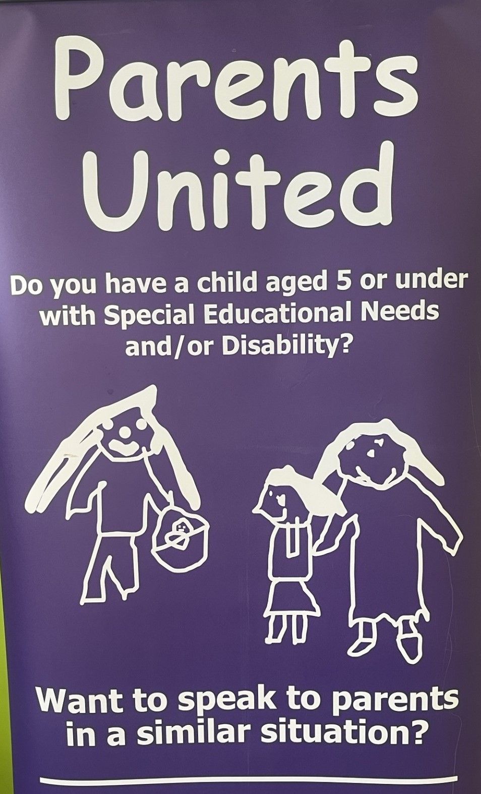 Parents United- A cuppa and chat for families of young children with additional needs