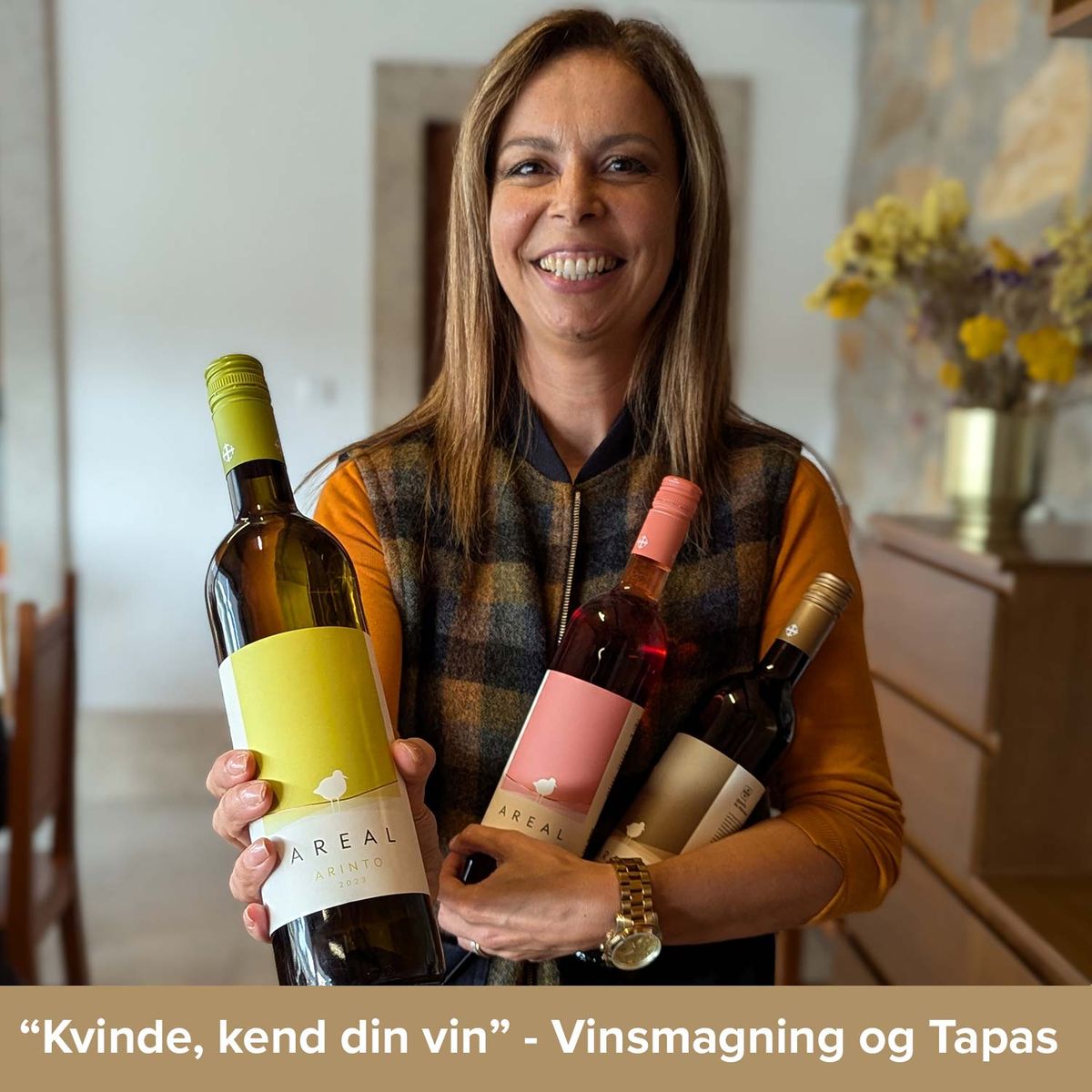 "Kvinde, Kend Din Vin" - Vinsmagning og Tapas,