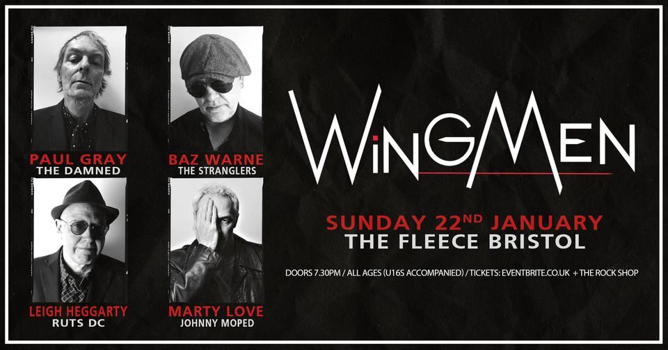 Wingmen \/ The Radio Makers at The Fleece, Bristol 22\/01\/23