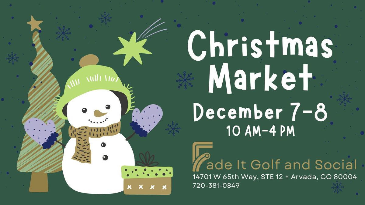 First Annual Christmas Market 