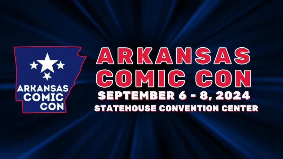 Jak's Vending @ Arkansas Comic Con Sept 6,7,8 2024, Statehouse Convention Center, Little Rock AR