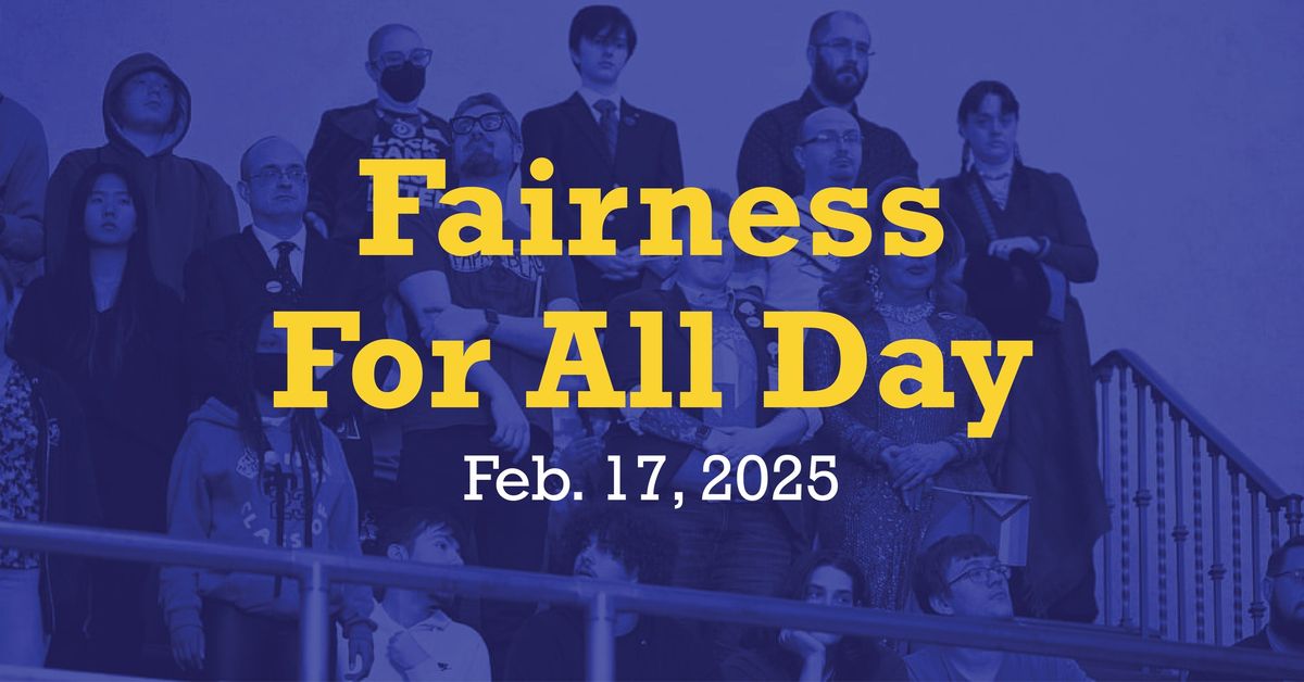 Fairness For All Day 2025