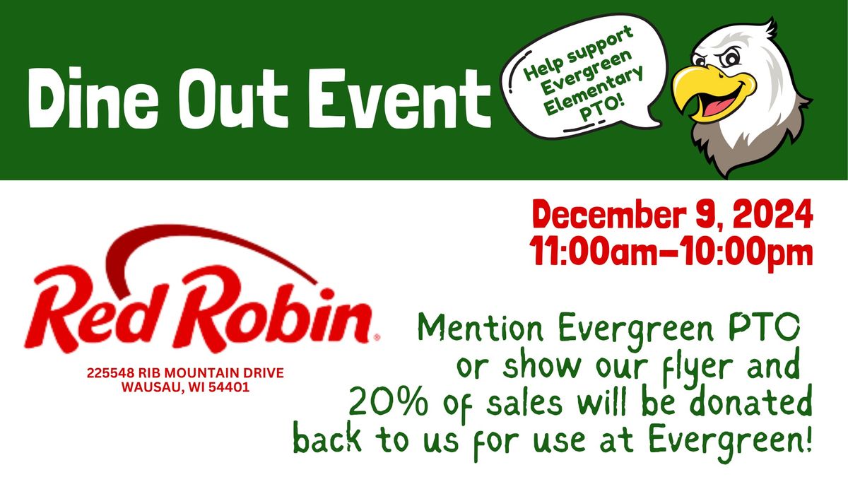 Dine Out Night at Red Robin