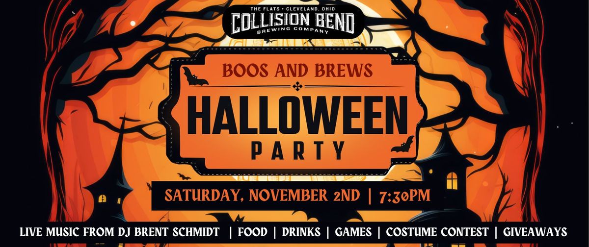 Boos and Brews Halloween Party at Collision Bend CLE