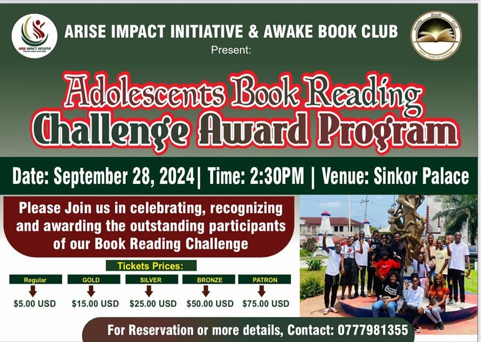 Adolescent Book Reading Challenge Award Ceremony