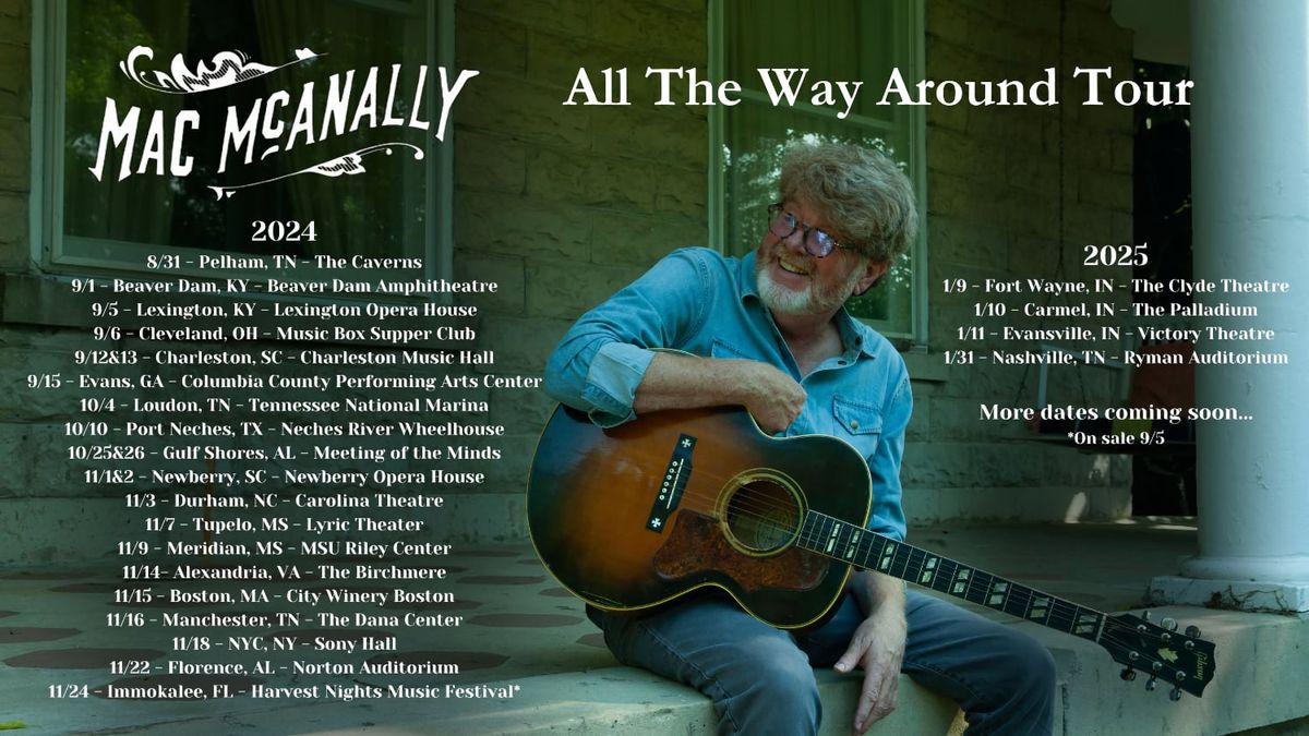 Mac McAnally at Victory Theatre