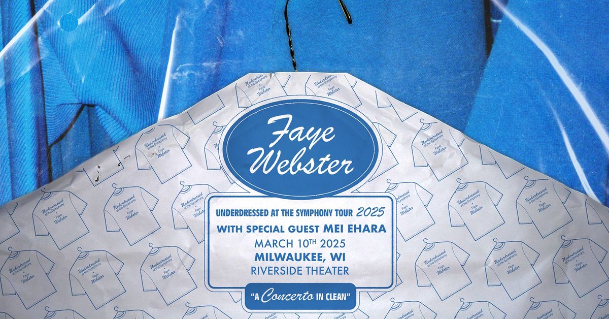 Faye Webster w\/ Mei Ehara at Riverside Theater