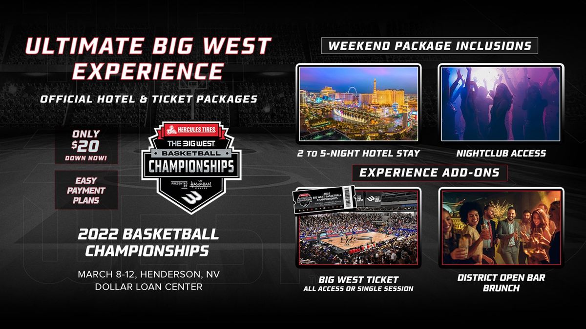 Big West Basketball Tournament - All Sessions