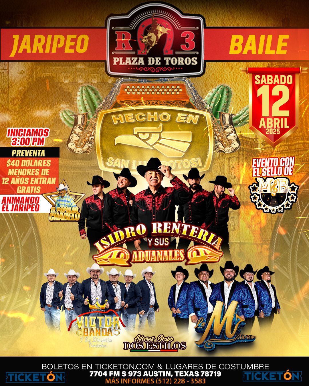 JARIPEO BAILE ISIDRO RENTERIA