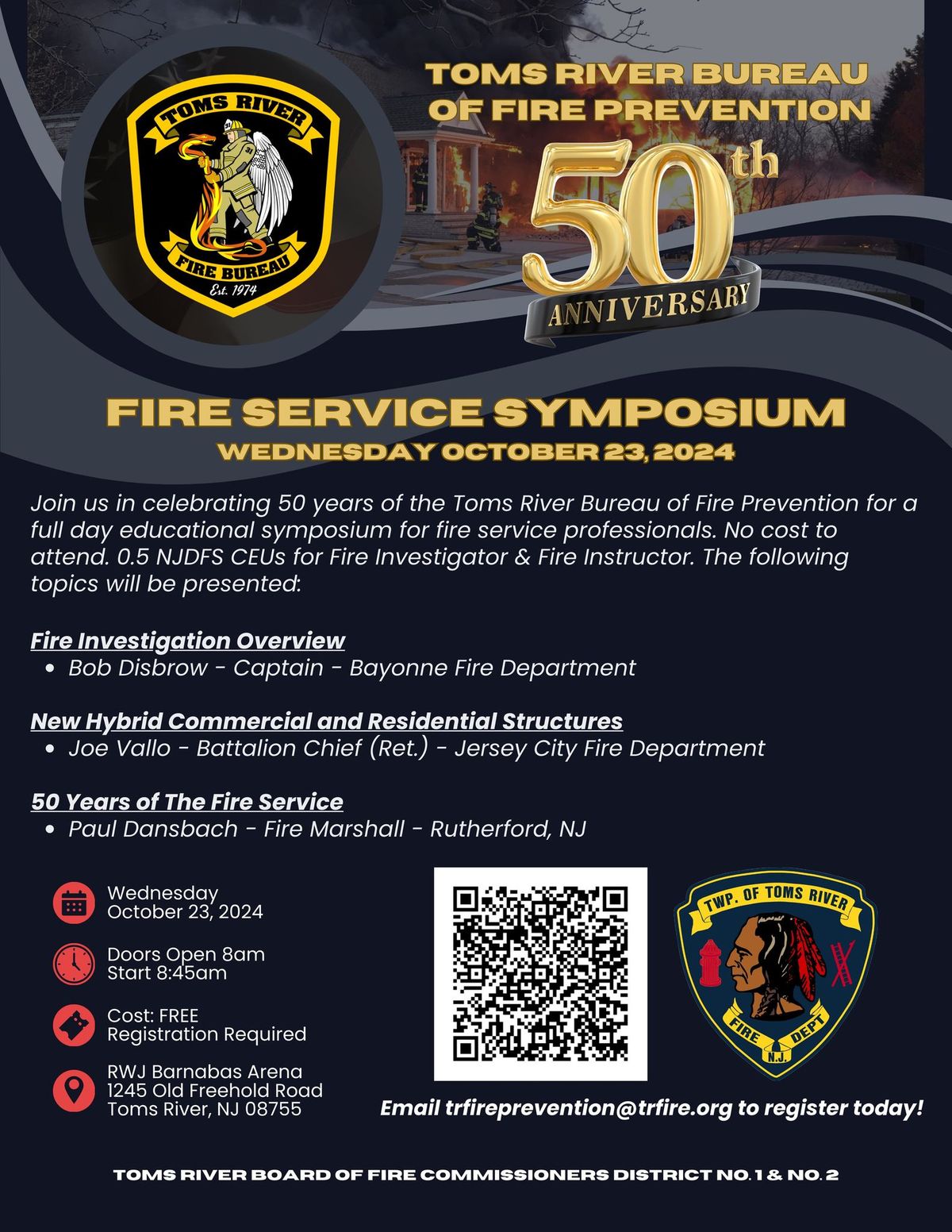 50th Anniversary Fire Service Symposium