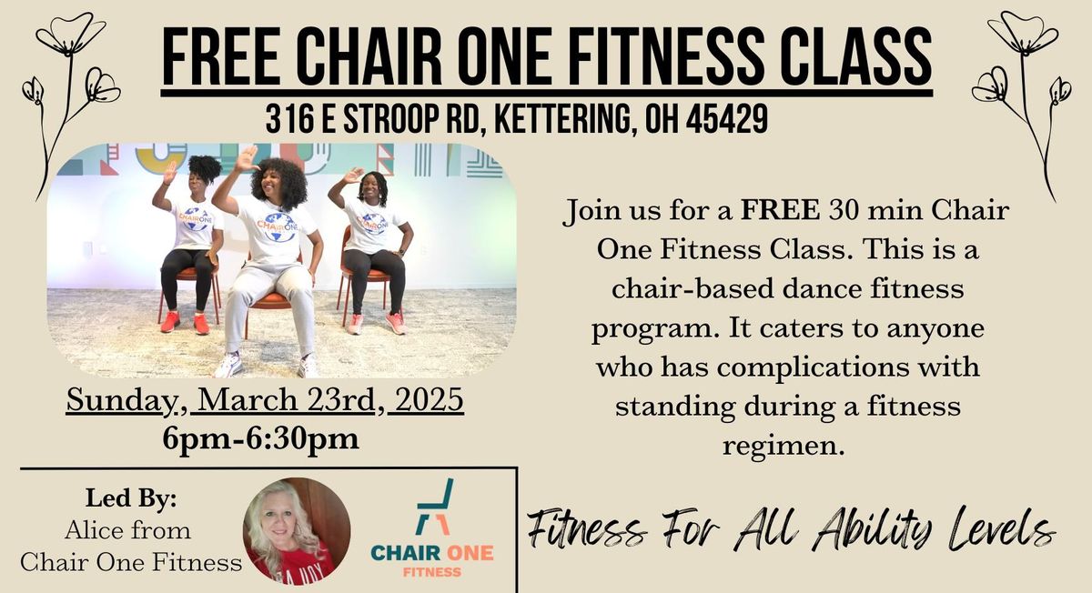 FREE Chair One Fitness Class | Hosted by Roderer Shoe Center