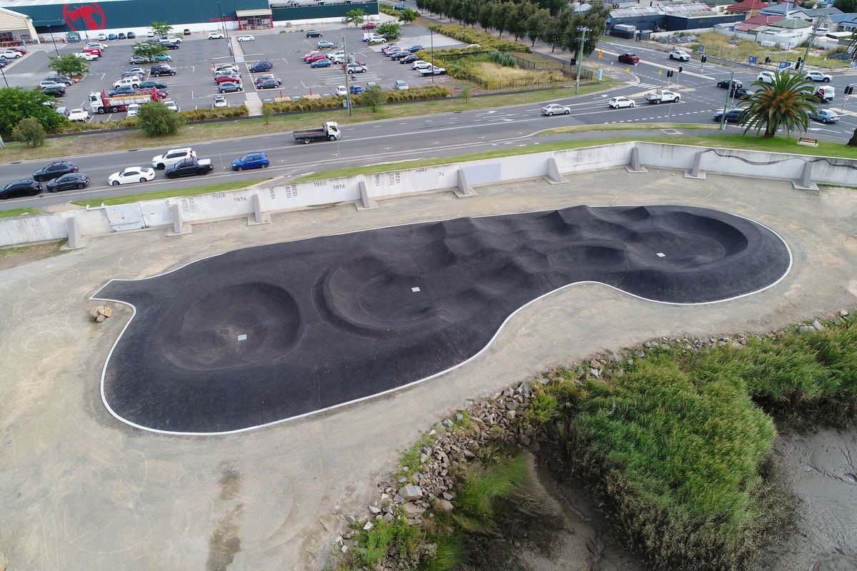 Riverbend Pump Track Opening