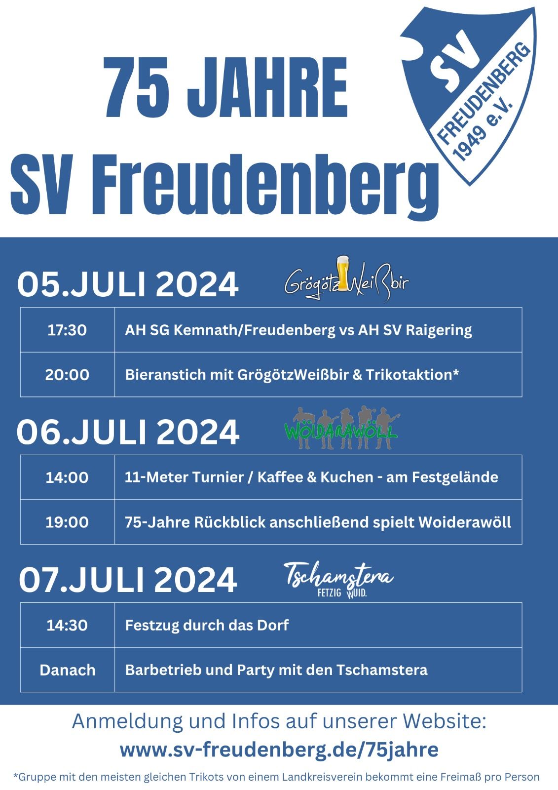 75 Jahre SV Freudenberg