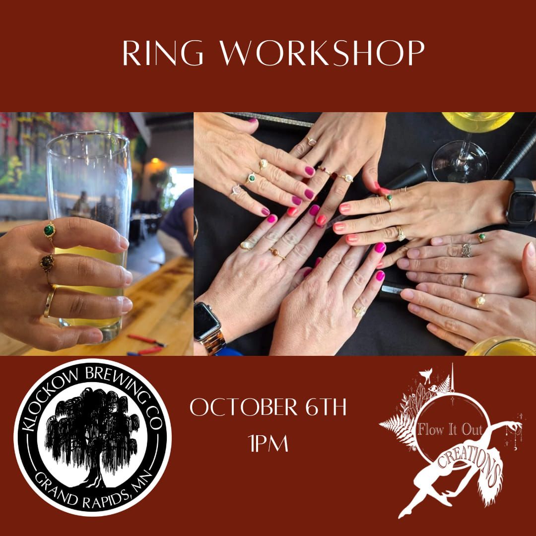 Wire Wrapped Ring Workshop 