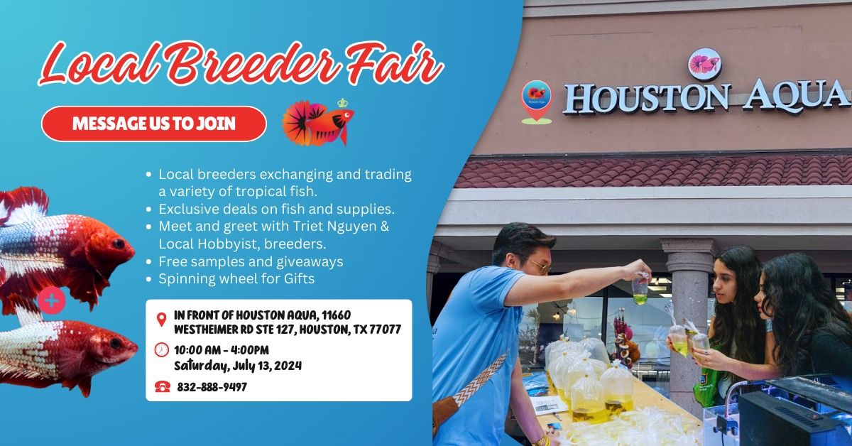 Houston Aqua Local Breeder Fair