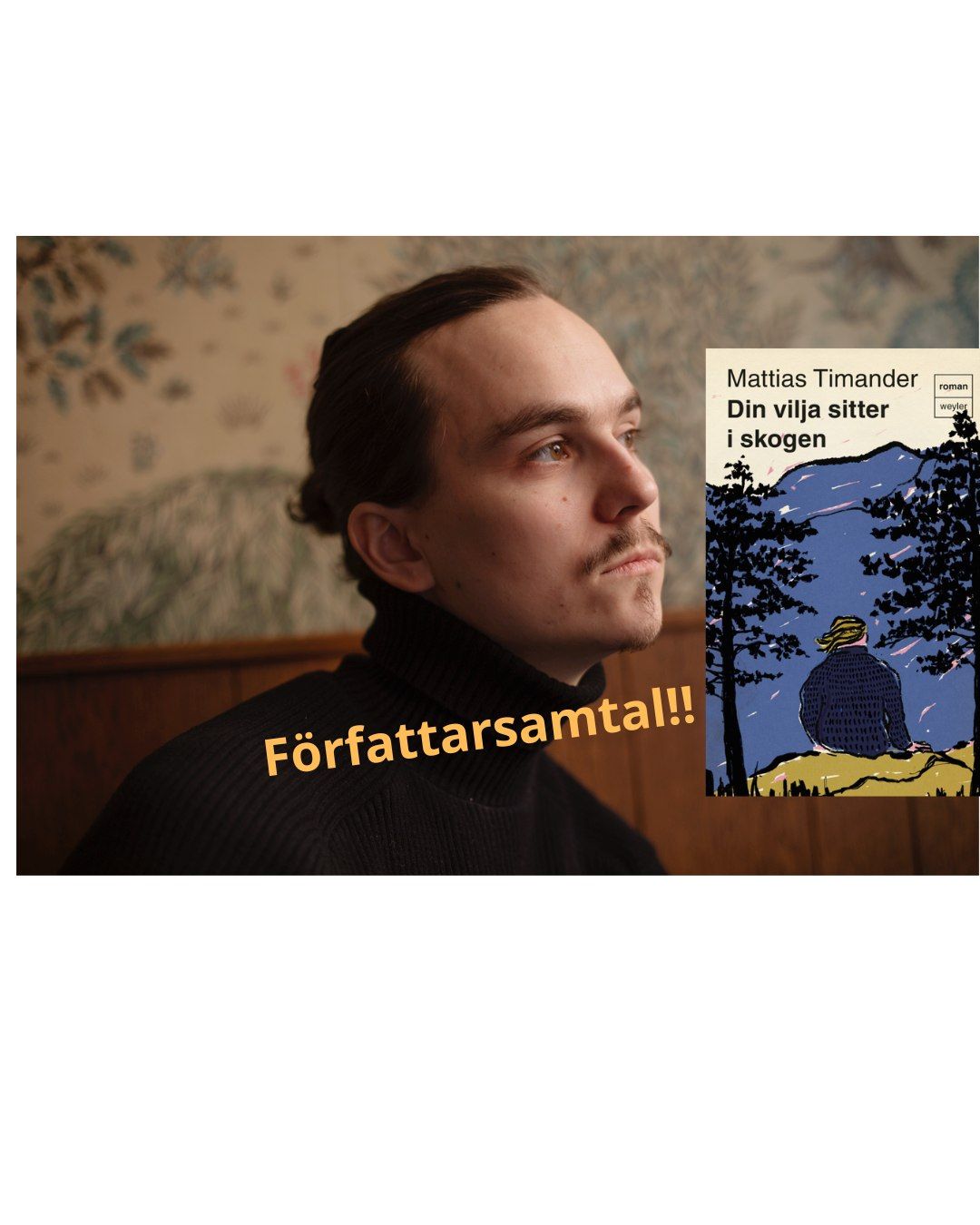 F\u00f6rfattarsamtal med Mattias Timander