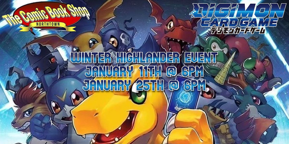 DIGIMON Winter Highlander Event