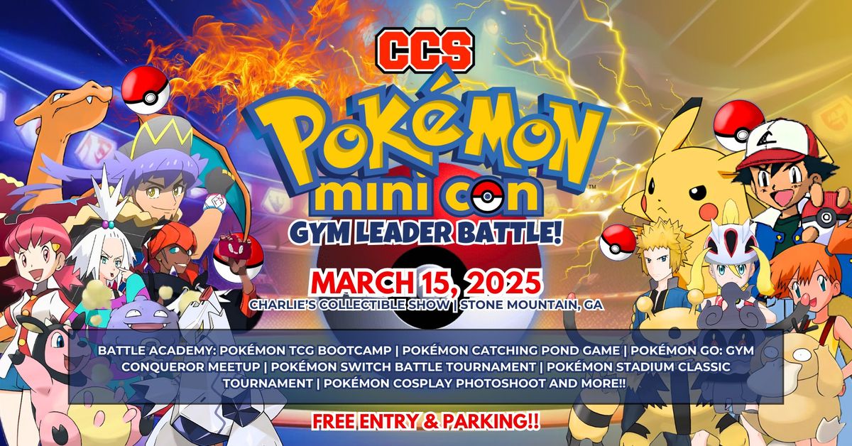 Pokemon Mini Con: Gym Leader Battle!