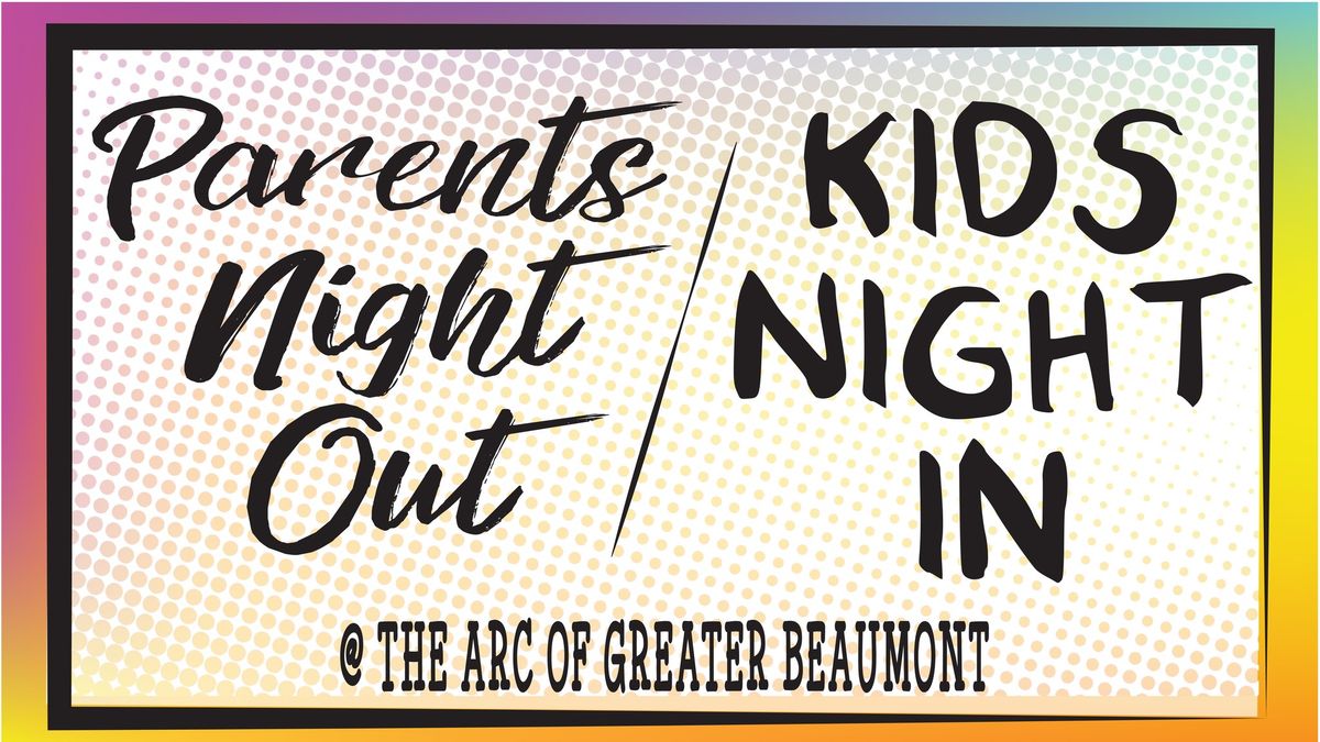 Save the Date - Parent's Night Out