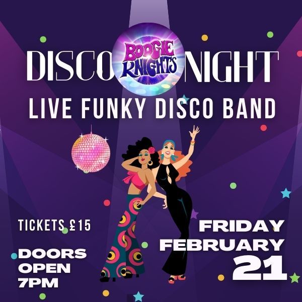 Boogie Knights Disco Night