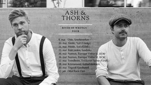 Ash & Thorns gjester innom E-riks med ny musikk og en minikonsert