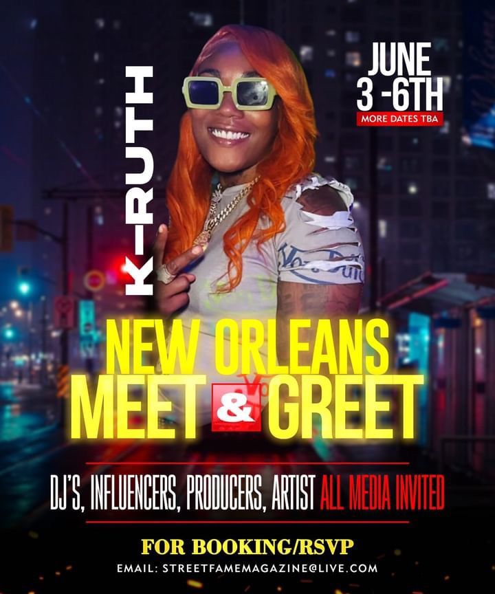 K-Ruth New Orleans Meet & Greet June 3Rd-6Th