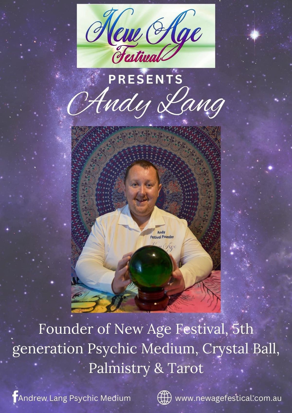 Messages from beyond with Andrew Lang Psychic Medium 