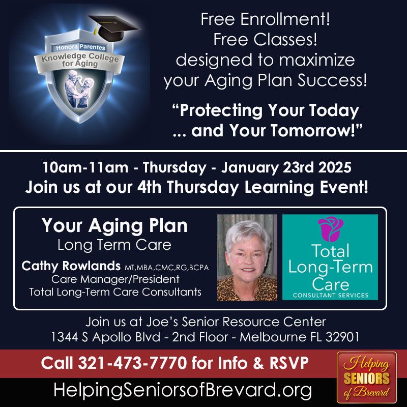 Your Aging Plan: Long Term Care