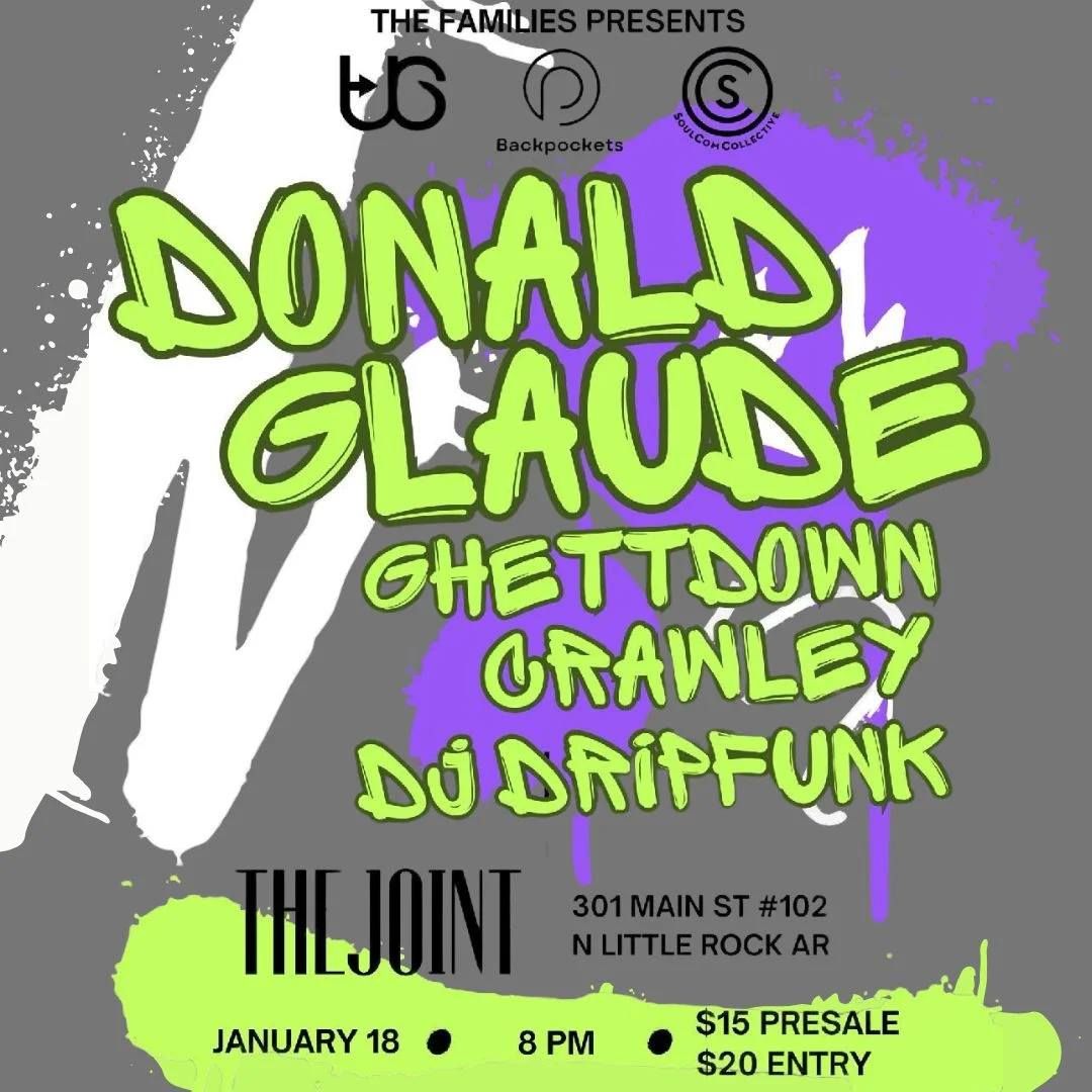 Donald Glaude LIVE at The Joint!!!