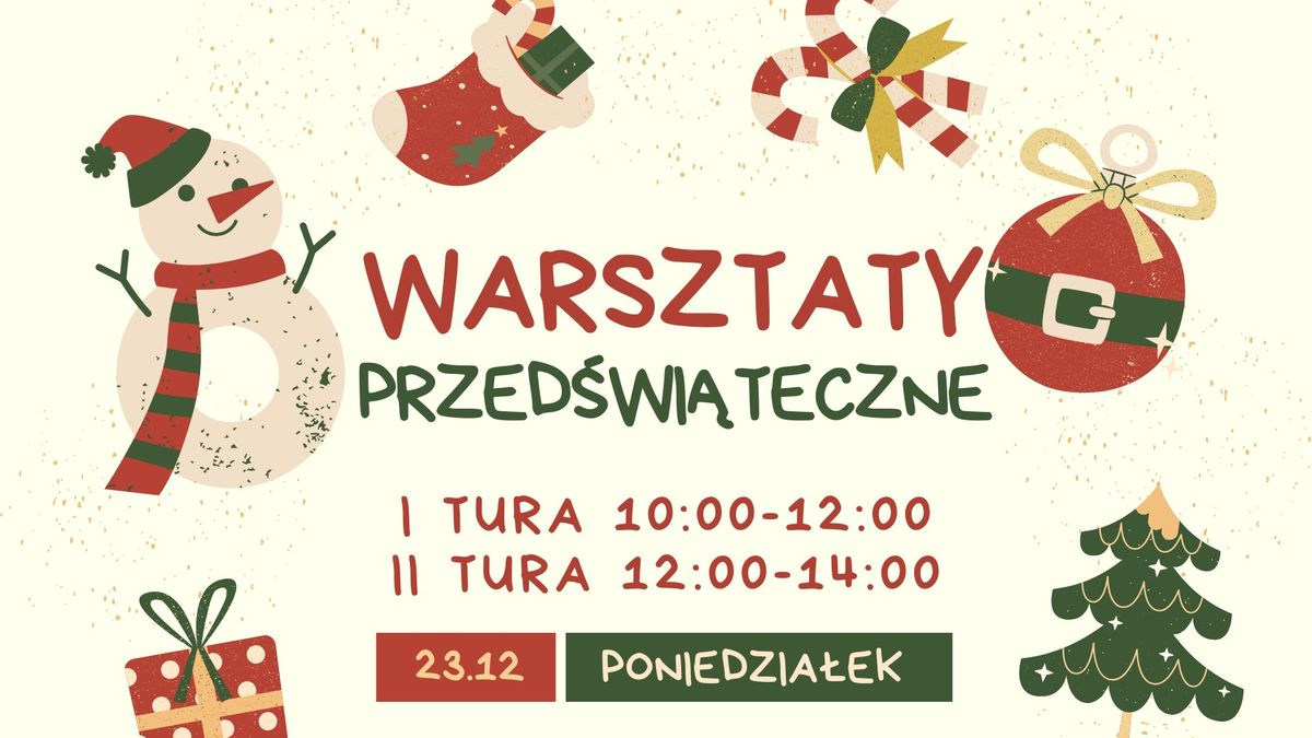 Rozbrykane WARSZTATY PRZED\u015aWI\u0104TECZNE 