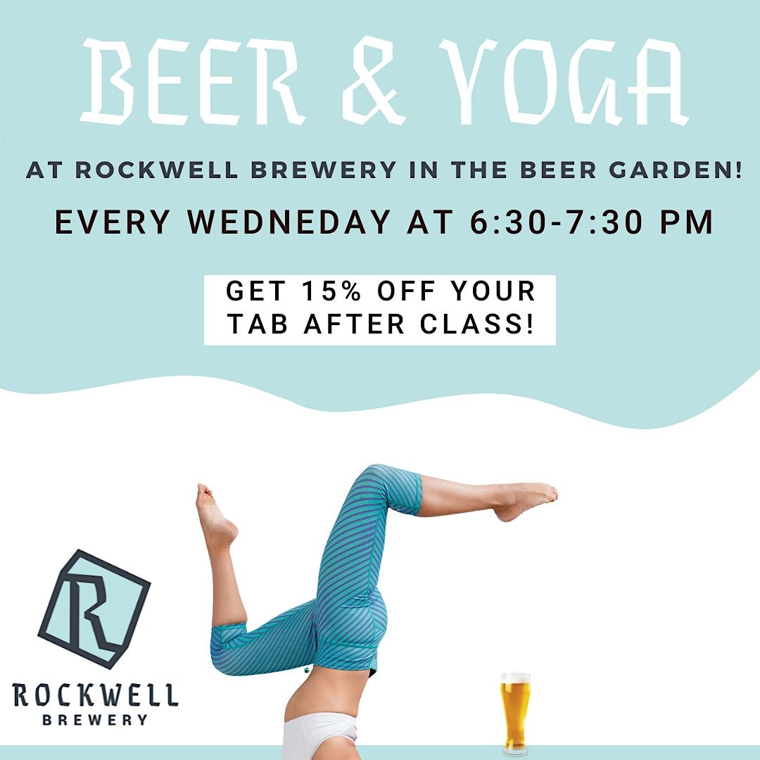 Beer & Yoga at Rockwell Brewery