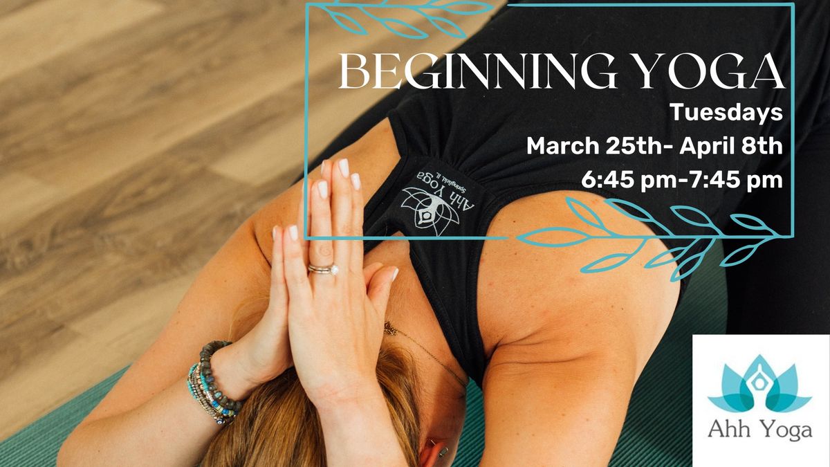 3- Week Beginning Yoga