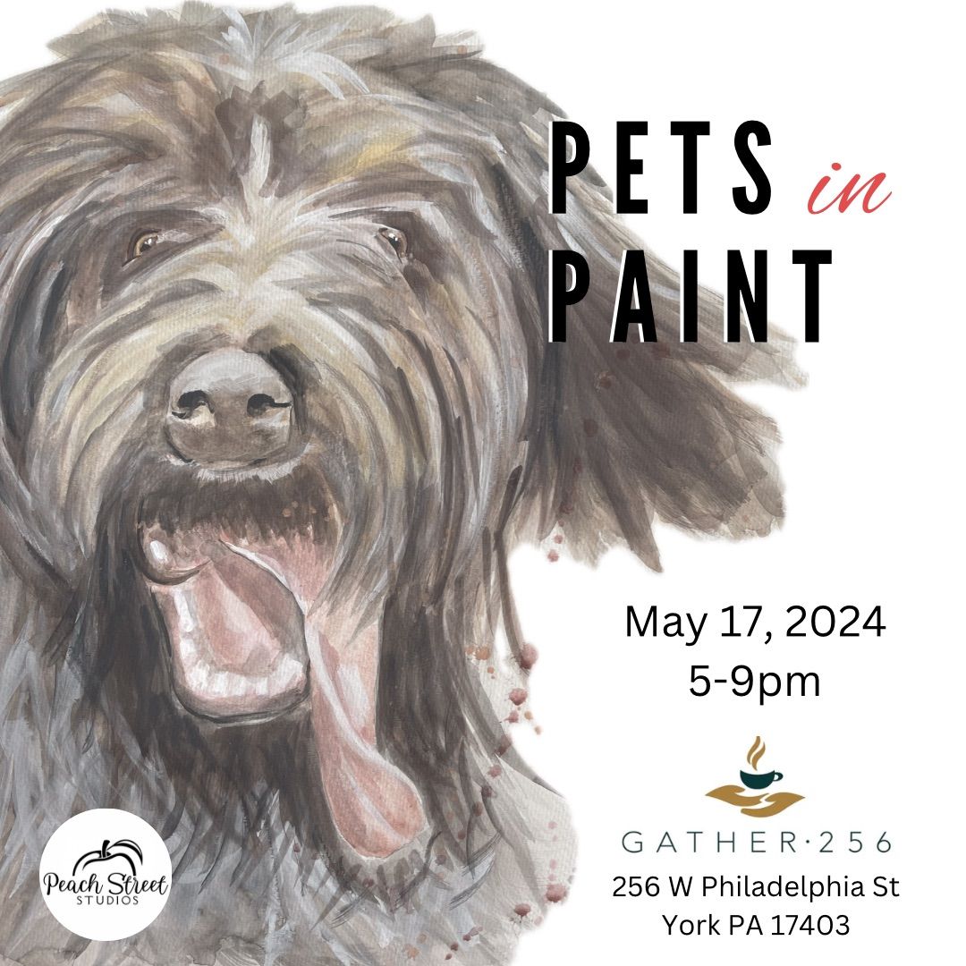 Pets in Paint Art Exhibit 