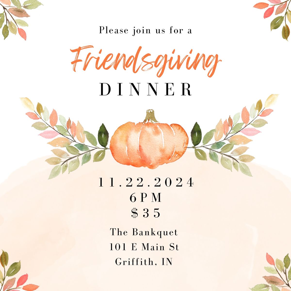 Friendsgiving Celebration