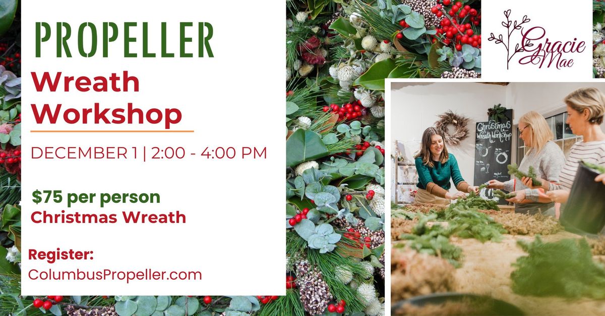 Floral Workshop: Holiday Wreath